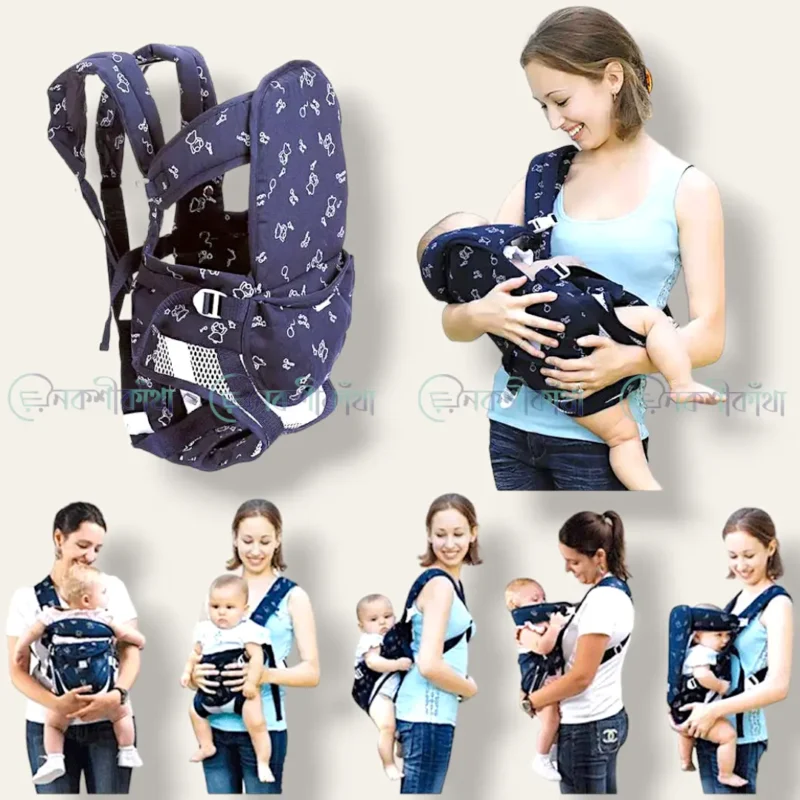 Baby Care 6 in 1 Baby Carrier - Image 3