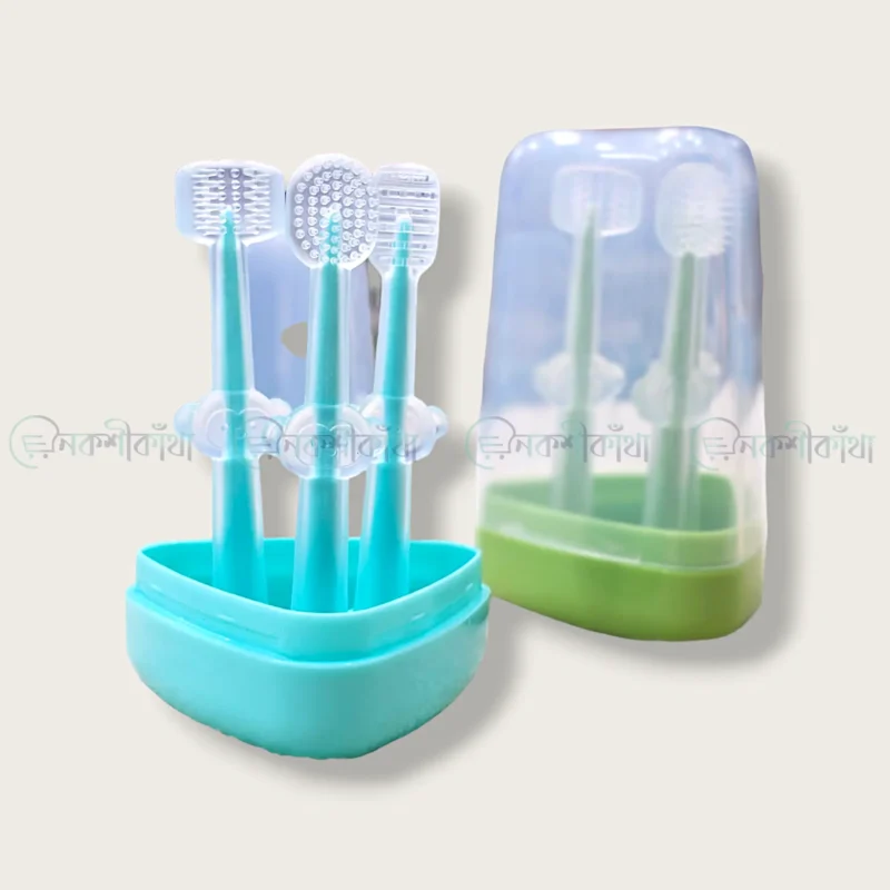 Baby 3-Piece Oral Care Silicone Set - Image 3