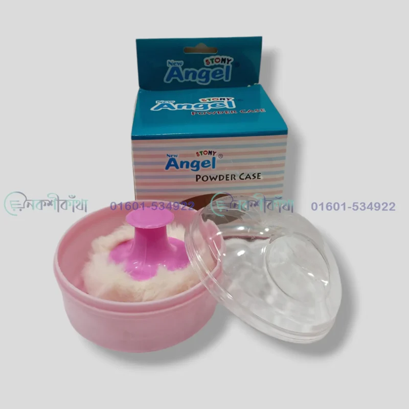 Baby Powder Case With Puff - Angel - Image 2