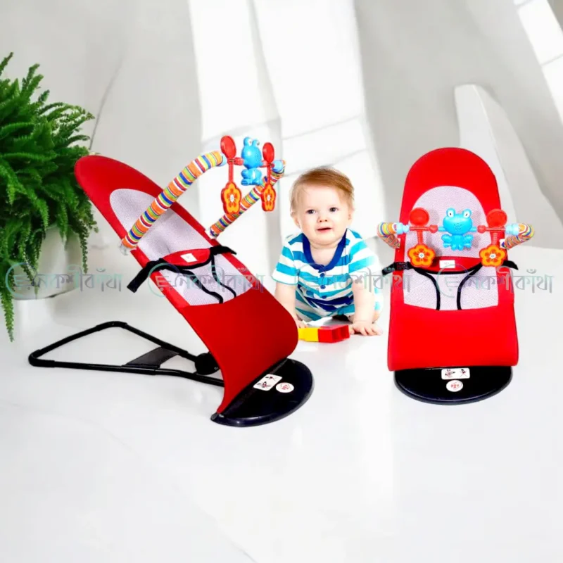 Baby bouncer with toy - Image 2