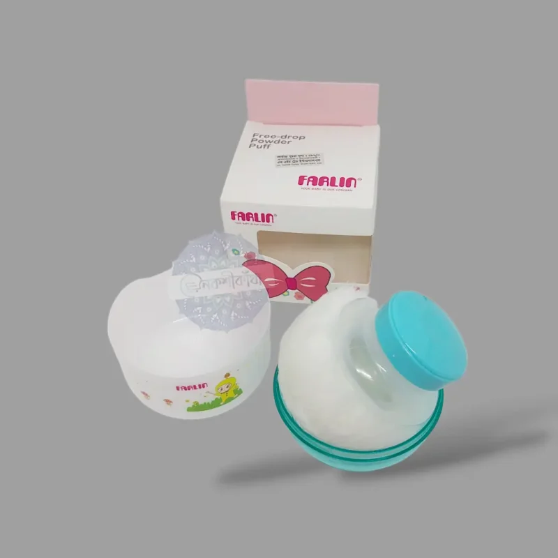 Baby Powder Case With Puff - Farlin - Image 7