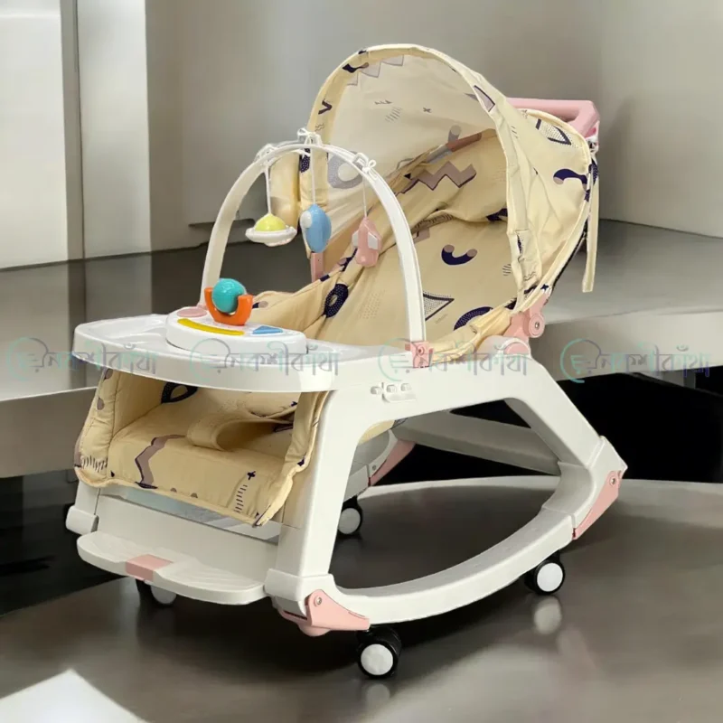 5 IN 1 Baby Dining Chair with Multi Position Recline - Image 5