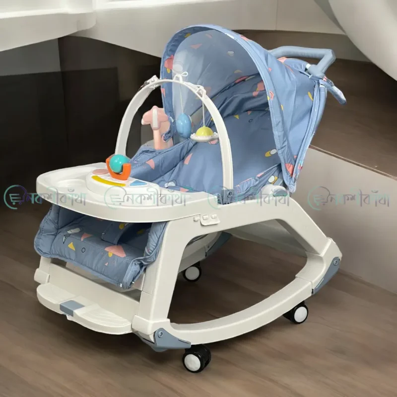 5 IN 1 Baby Dining Chair with Multi Position Recline - Image 8