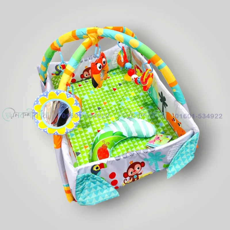 Happy Space 3 IN 1 Play Gym 6M+ (JL628-1B) - Image 2