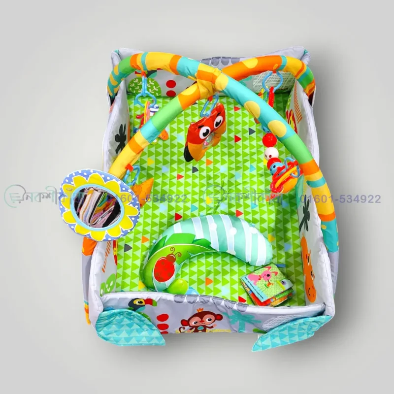 Happy Space 3 IN 1 Play Gym 6M+ (JL628-1B) - Image 3