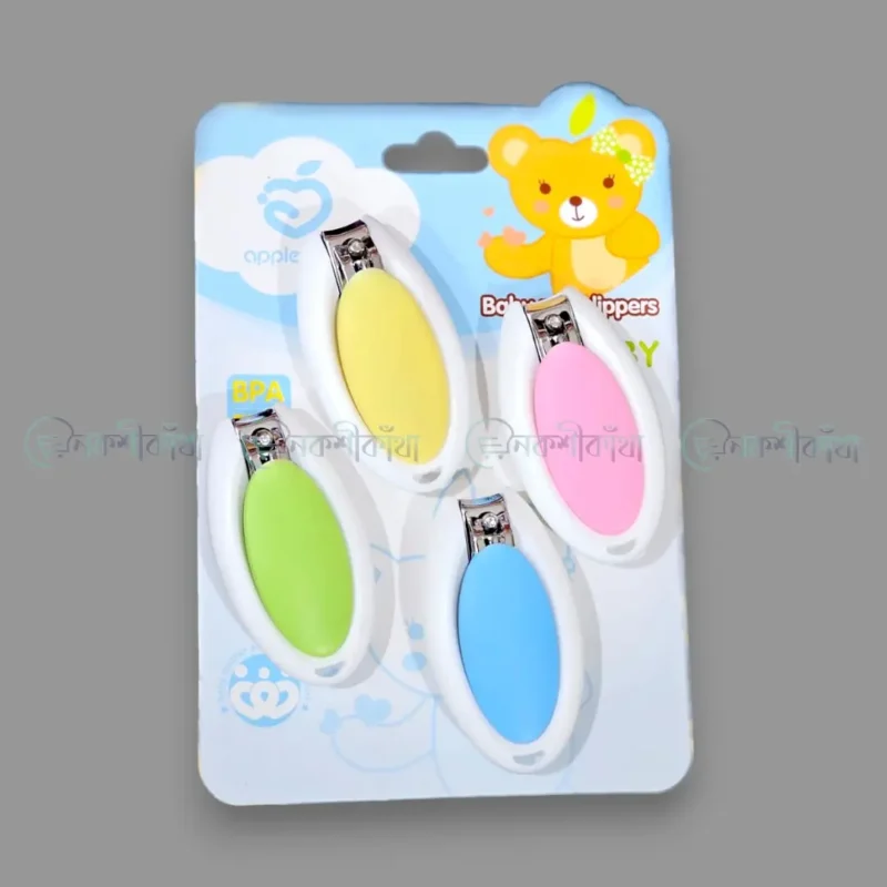 Applebear Baby Nail Clipper Round Shaoe Stainless Still - Image 5