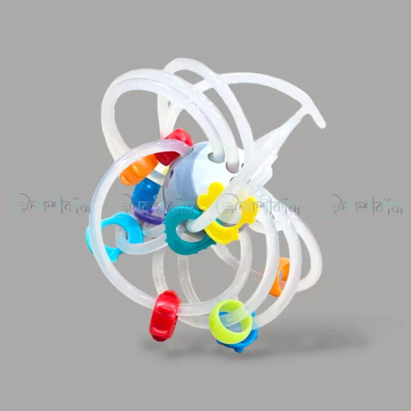 Newborn Baby Rattle and Teether Ball - Image 2