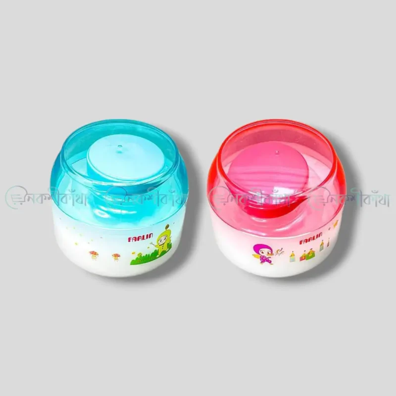 Baby Powder Case With Puff - Farlin - Image 5