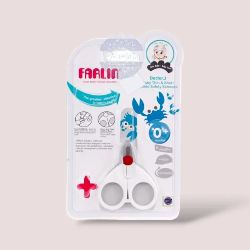 Farlin Baby Safety Nail Scissors - Thin & Short Blade