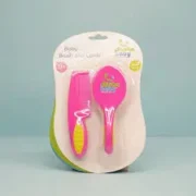 Alpha Baby Brush & Comb Set – Soft & Safe Grooming for Newborns