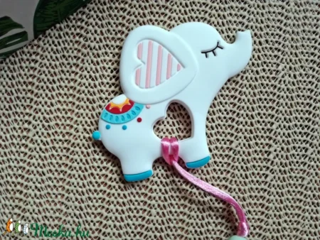 Smartbaby Elephant Silicone Teether | BPA Free & Food Grade for Babies