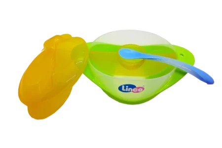 Linco Multi-Functional Baby Bowl – BPA Free, Self-Feeding Training Set