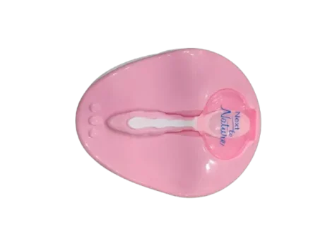 Next to Nature Suction Bowl with Spoon – BPA Free, Easy Feeding Set