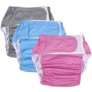 Adjustable & Washable Adult Diaper – Size M–L | Comfortable & Reusable