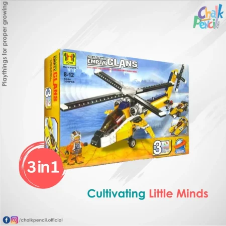 Chaobao Sea Land Empty Clans 3-in-1 Creative Toy Blocks Set - Image 2