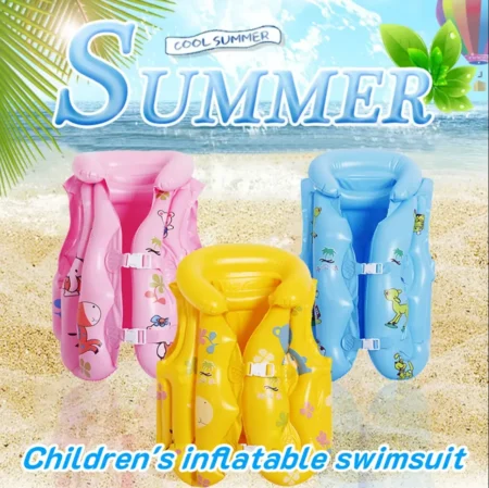 Kids Life | Vest Life Jacket – Multicolor | Secure & Comfortable Floatation for 3+ Years