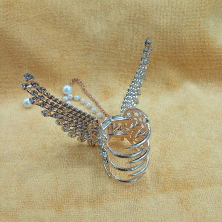Angel Wings Tassel Hair Clip | Elegant Accessories For Girls - Image 3