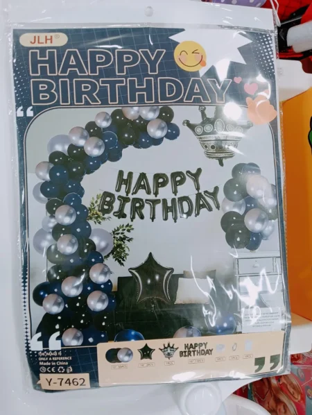 Happy Birthday Themed Party Decoration Set