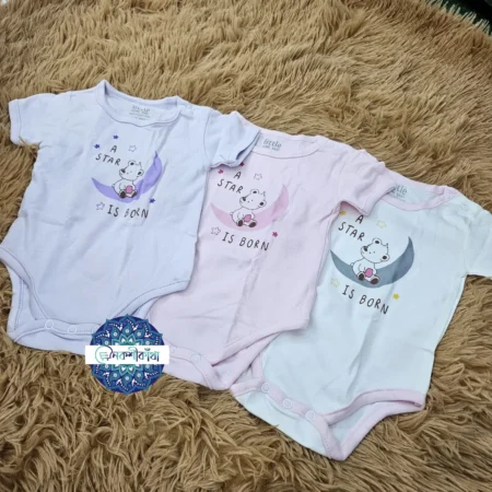 Little Home Baby Cotton Romper – Newborn to 3 Months - Image 2