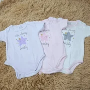 Little Home Baby Cotton Romper – Newborn to 3 Months